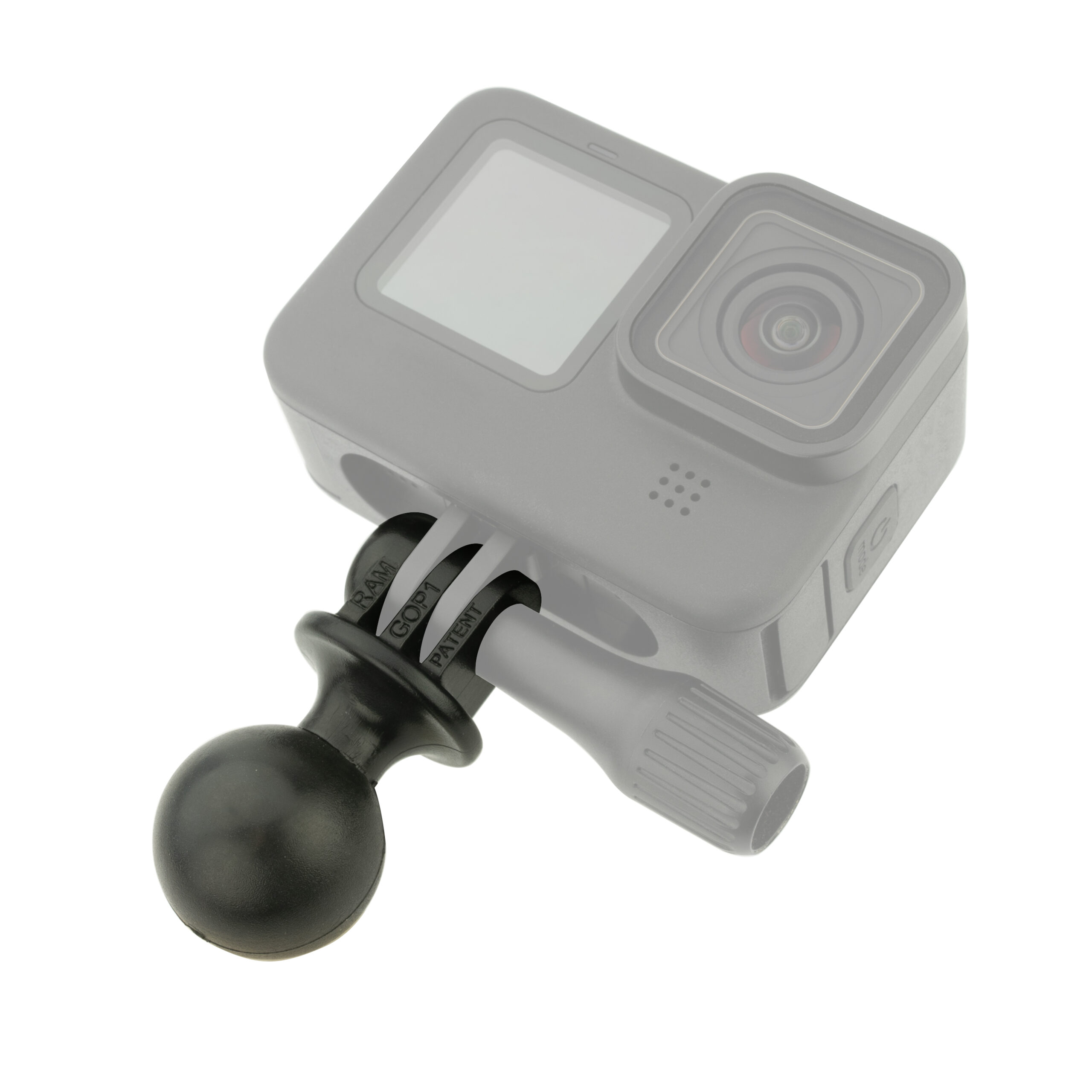 Adaptador universal de bola para cámaras de acción RAM® — GoPro y otras marcas — RAP-B-202U-GOP1 - Imagen 5