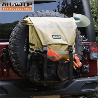 Waterdichte Opbergtas voor Reservewiel - 78L - Khaki